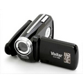 Vivitar 8.1MP HD DVR w/1.8" Screen & 4x Digital Zoom (Black)